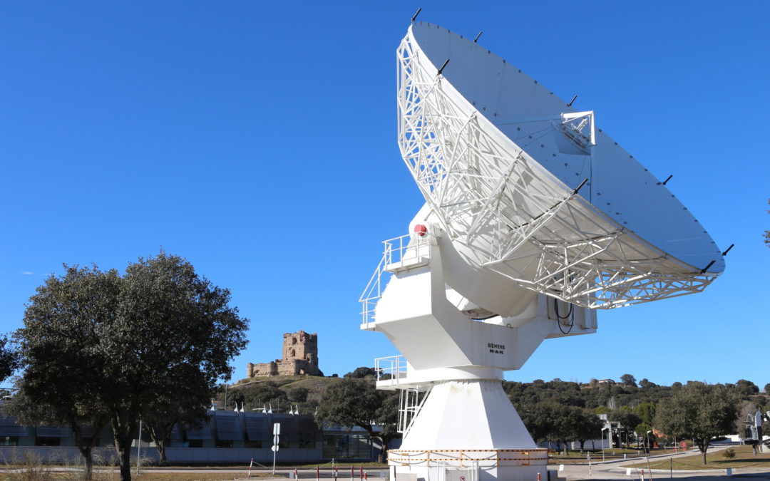Antena VIL-1 de ESAC modelada en 3D