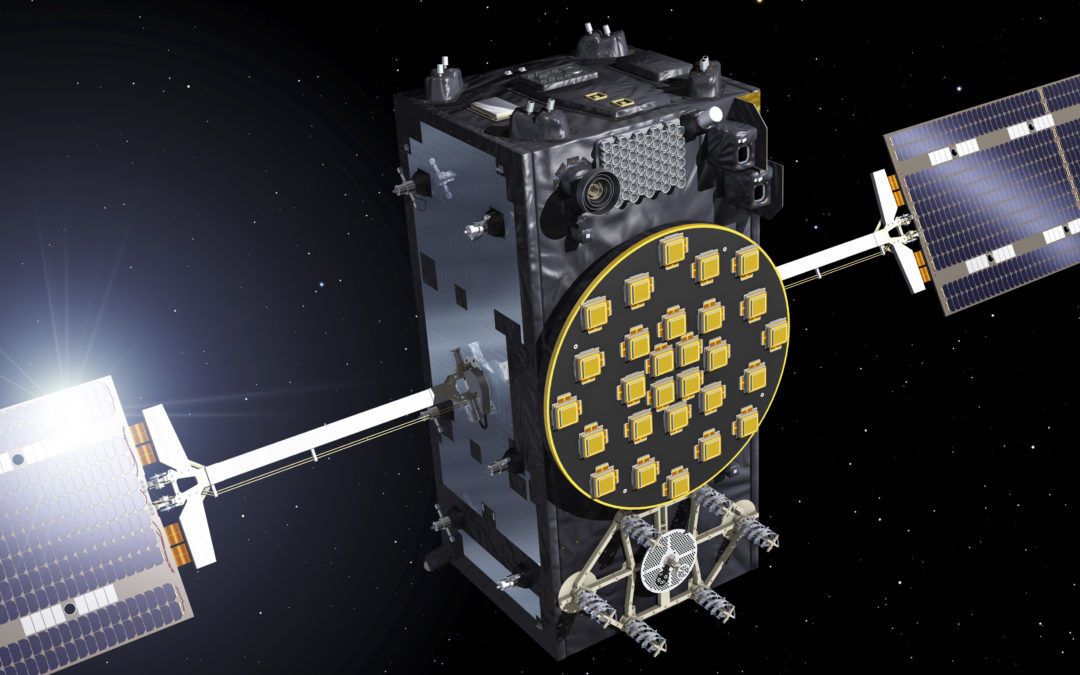 Galileo Satellite Scale Model