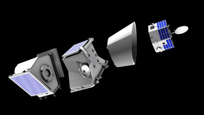 Maqueta desmontable de BepiColombo