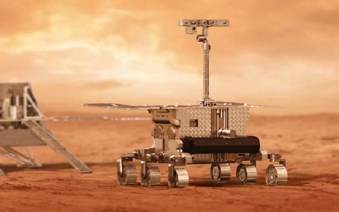 Nueva Versión del Robot 1:2 del Rosalind Franklin de ExoMars