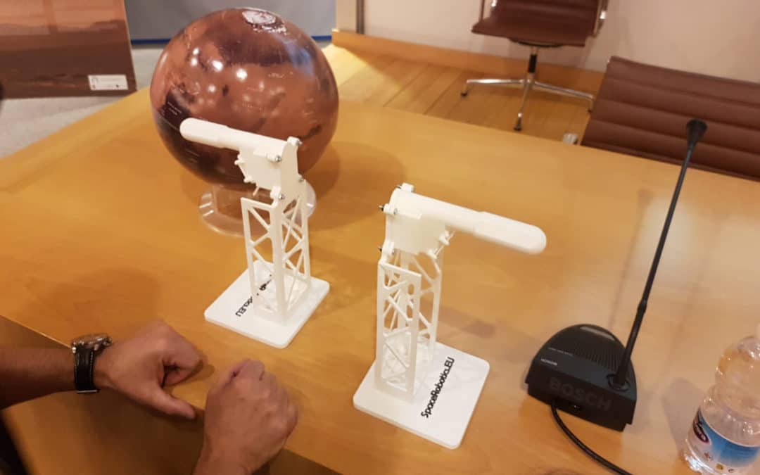 Spanish Tech on Mars – 3D Printed TWINS for the InSight presentation