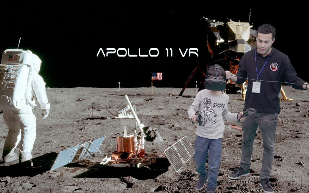 New Apollo 11 VR Experience – Simulating a MoonWalk