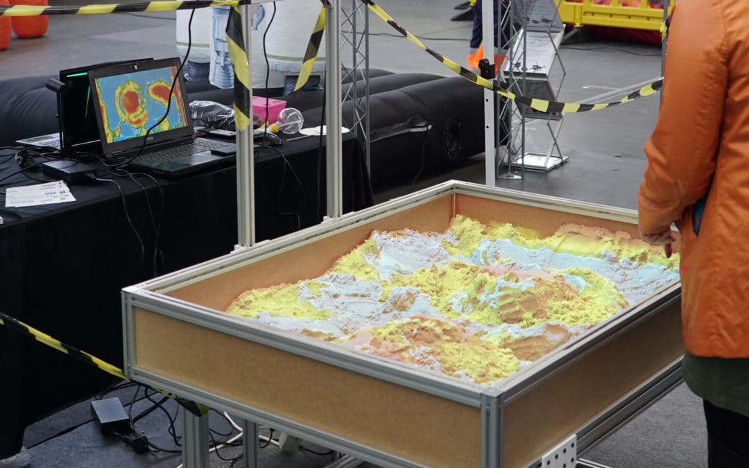 Augmented Reality Topography Sandbox 2.0 for education and science