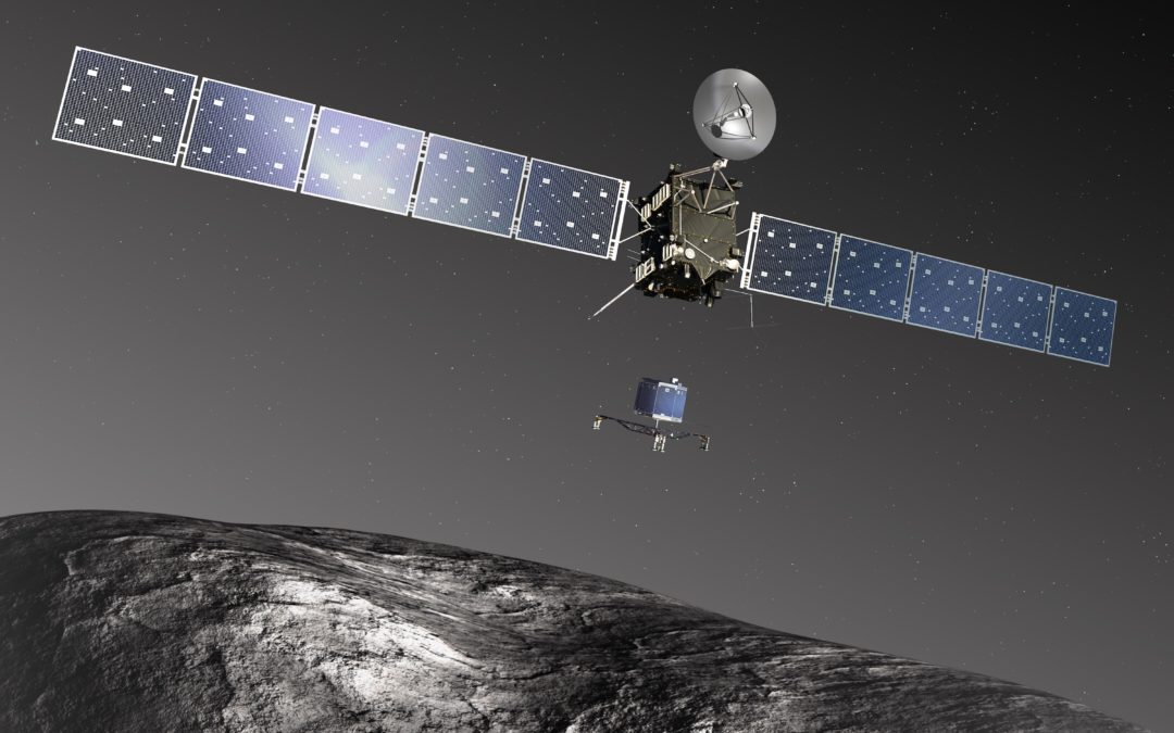 Rosetta and Philae at Chury (67P) VR