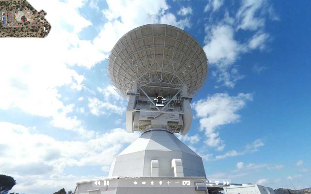 Tour Virtual de la estación de la ESA en Cebreros