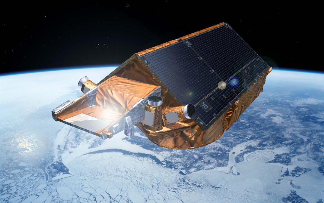 CryoSat-2 ultra-realistic scaled model