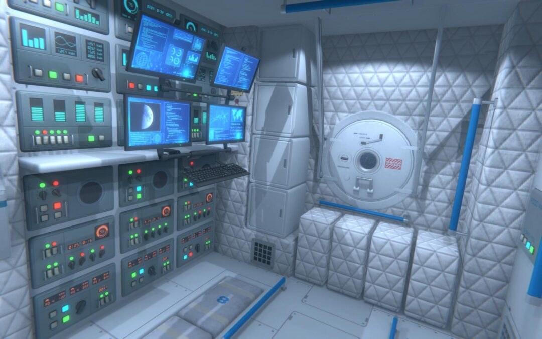 First real simulation Gateway VR for Space Agencies