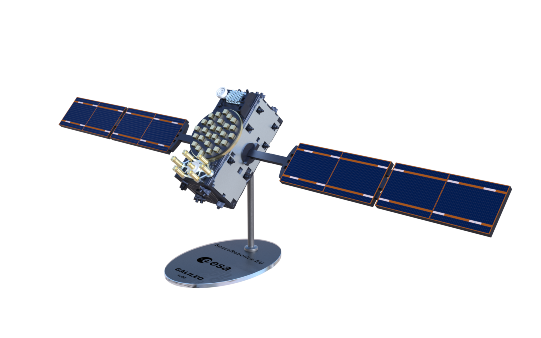 Nuevos diseños para la maqueta a escala de los satélites Galileo de la ESA