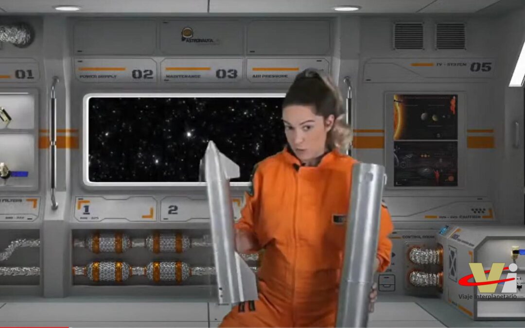 Nueva nave de la Astronauta LiLi para educación – Photocall, directos y Animaciones 3D